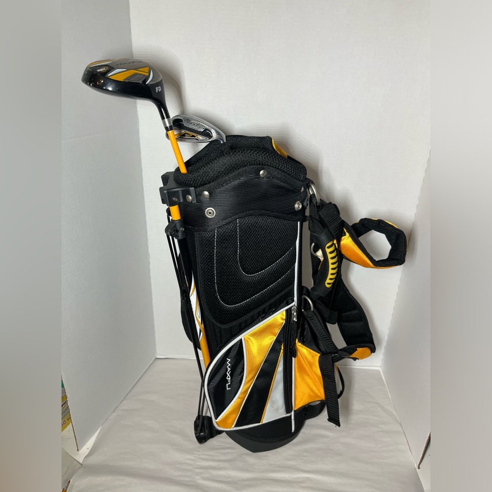 Maxfli  Kids Golf Bag Rev 1  Stand Bag & rain cover